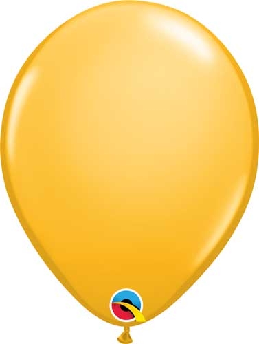 Q (100) 11" Fashion Goldenrod balloons