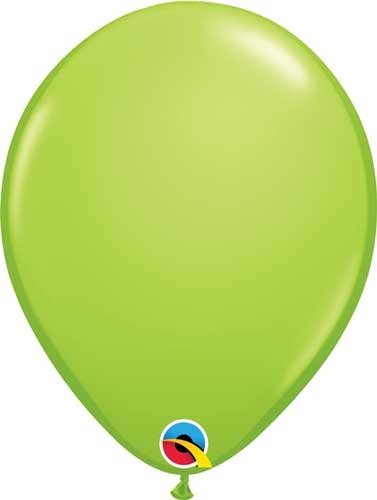 Q (100) 11" Fashion Lime Green balloons