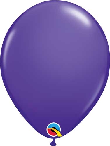 Q (100) 11" Fashion Purple Violet balloons