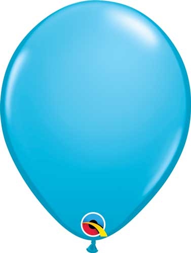 Q (100) 11" Fashion Robin's Egg Blue balloons