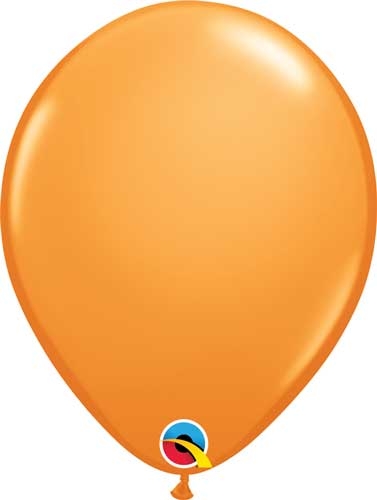 Q (100) 11" Standard Orange balloons