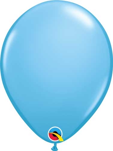 Q (100) 11" Standard Pale Blue balloons