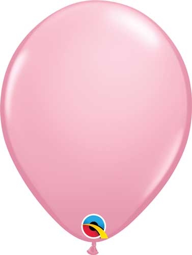Q (100) 11" Standard Pink balloons