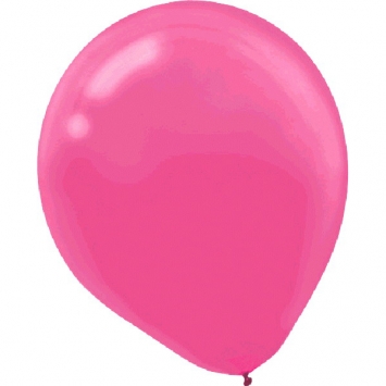 ECONO (100) 12" Bright Pink balloons