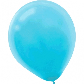 ECONO (100) 12" Caribbean Blue balloons