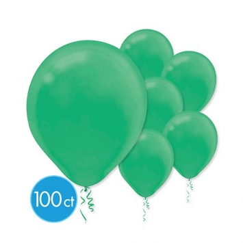 ECONO (100) 12" Festive Green balloons