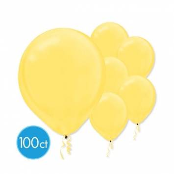 ECONO (100) 12" Sunshine Yellow balloons