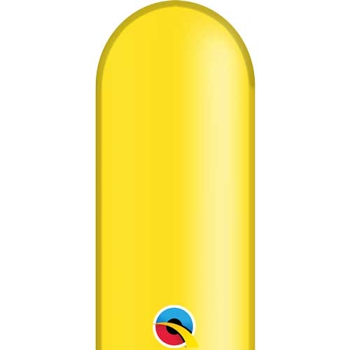 Q (100) 350 Jewel Citrine Yellow balloons