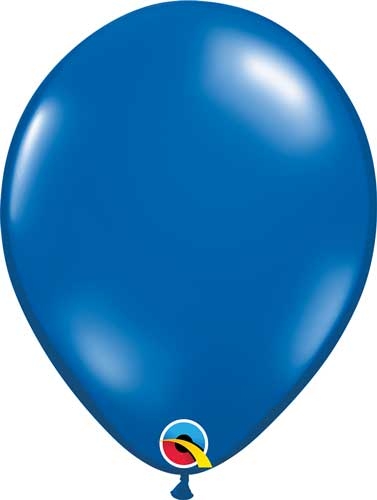 Q (100) 5" Jewel Sapphire Blue balloons