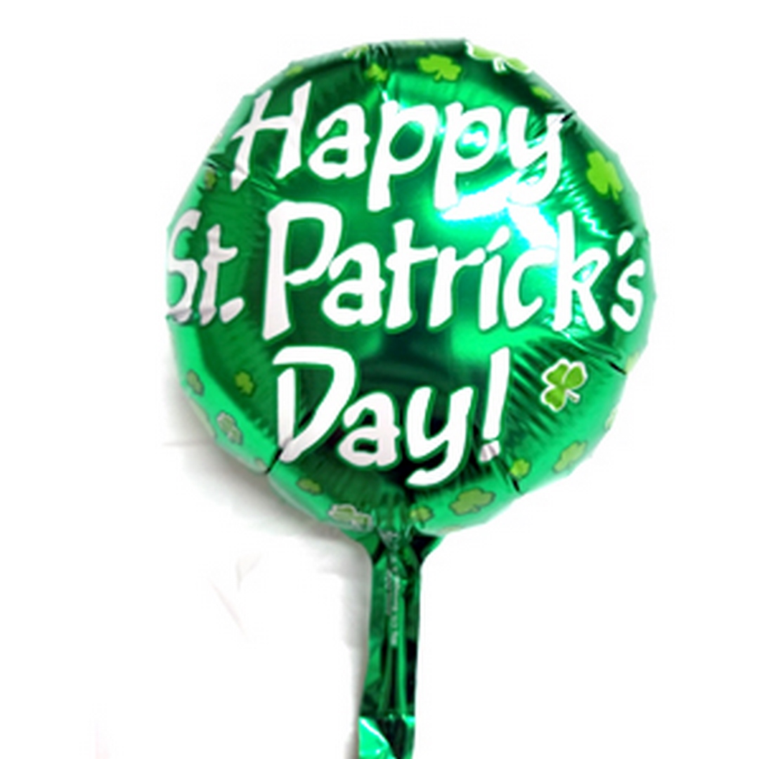 SP - 9" Foil - Happy St. Patrick's Day balloon