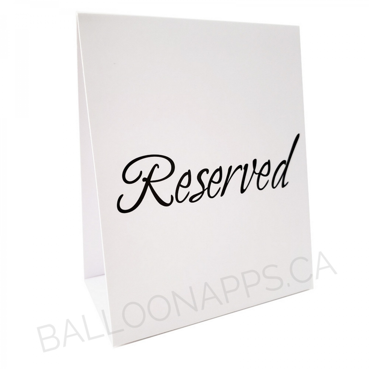 (12) Placecards - Reserved