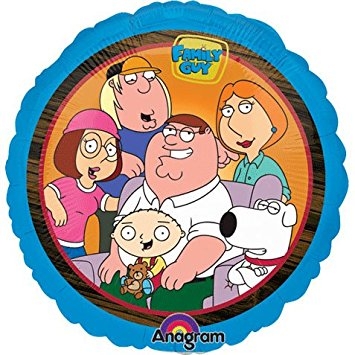 18" Foil - Family Guy - All Characters balloon