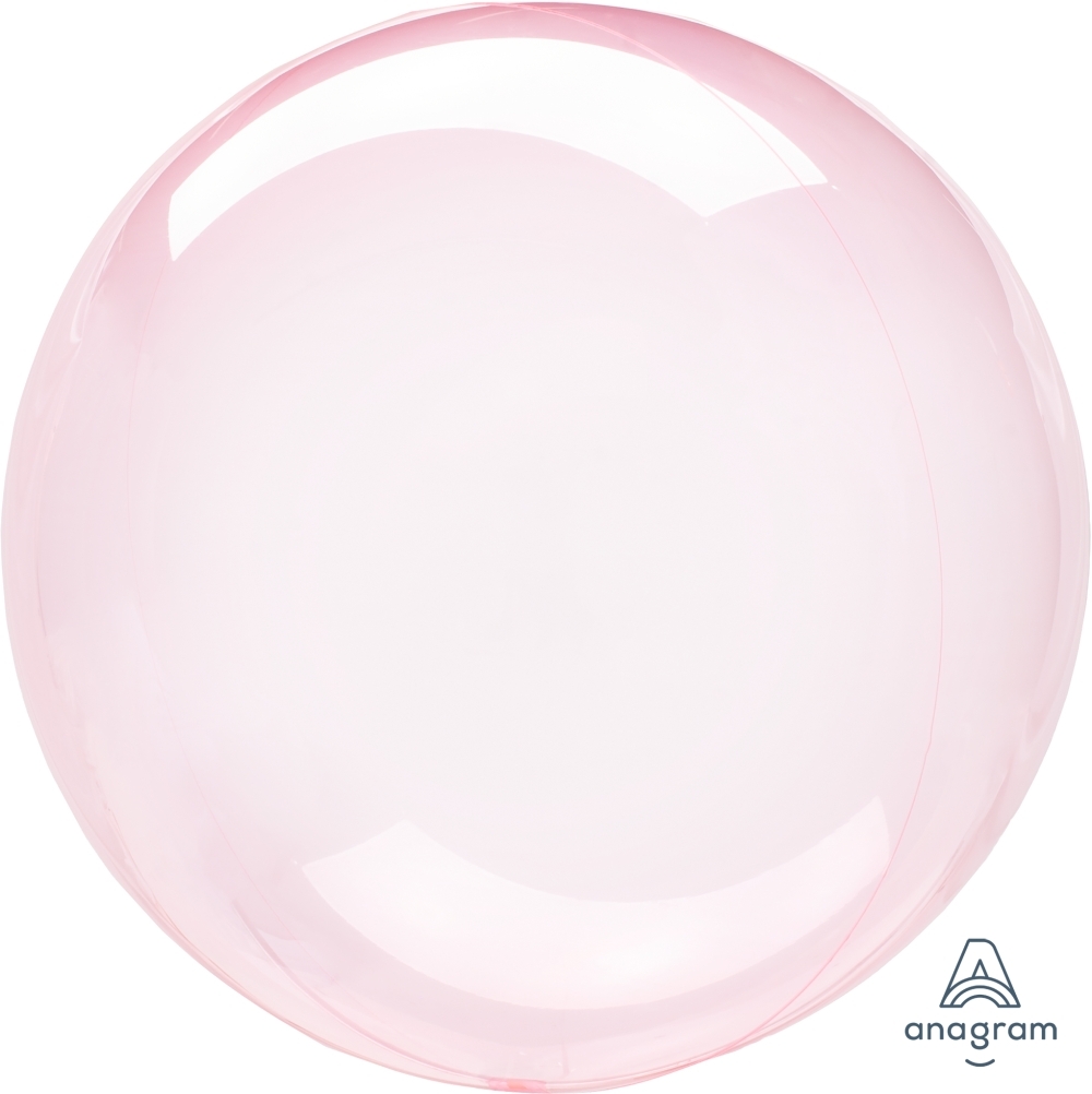 18" Crystal Clearz Dark Pink Packaged