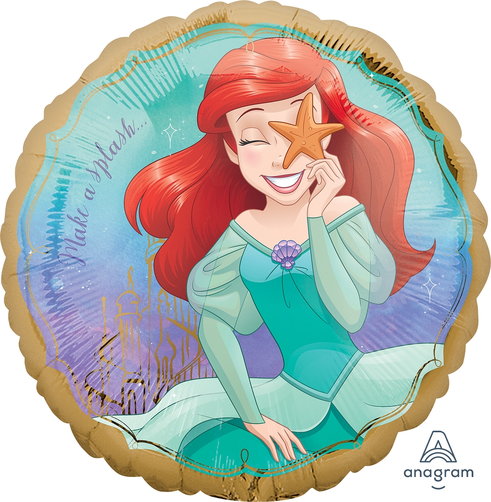 18" Foil Ariel Once Upon A Time balloon