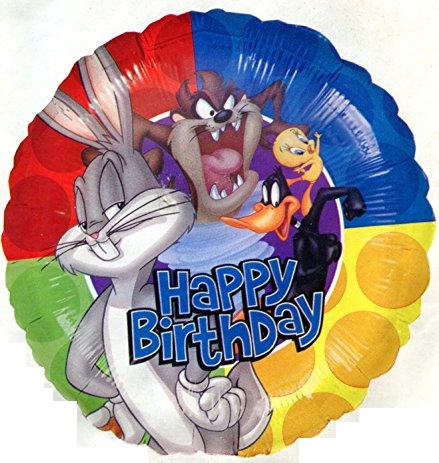 18" Foil - Birthday - Looney Tunes balloon