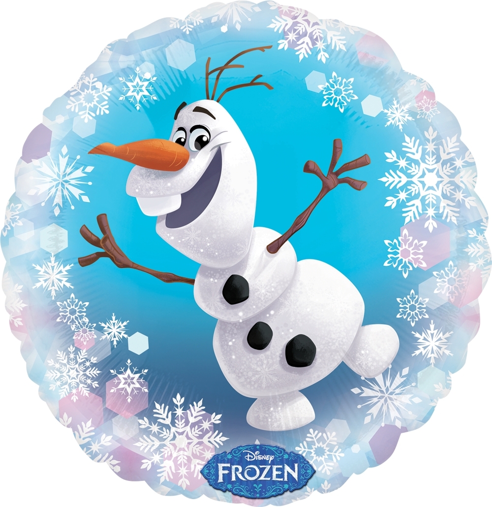 18" Foil - Disney Frozen Olaf balloon