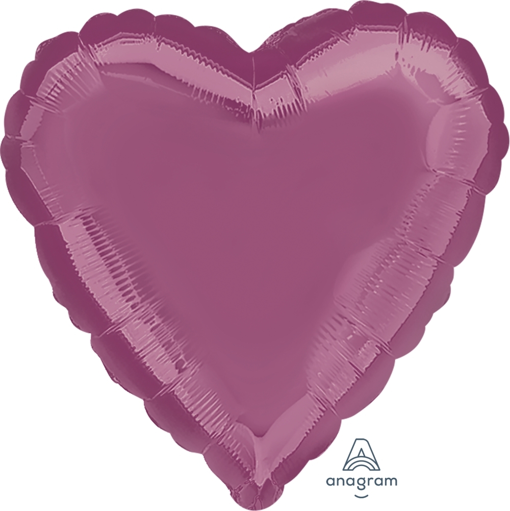 18" Foil Heart Lavender balloon