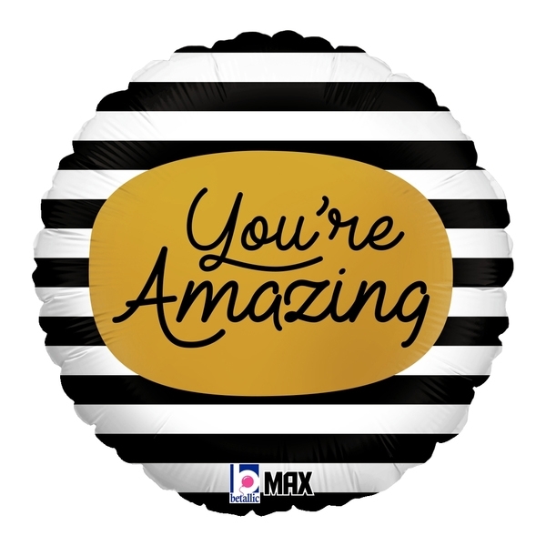18" Foil - You are Amazing balloon