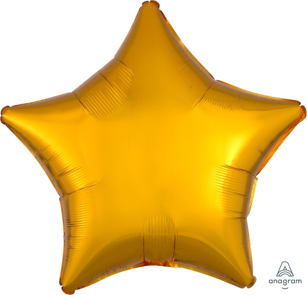 19" Foil Star - Metallic Gold balloon