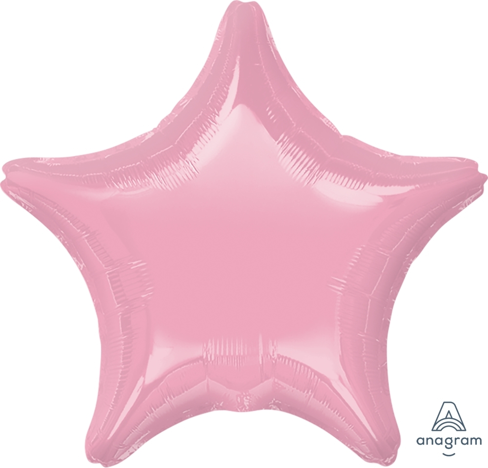 19" Foil Star - Pink balloon