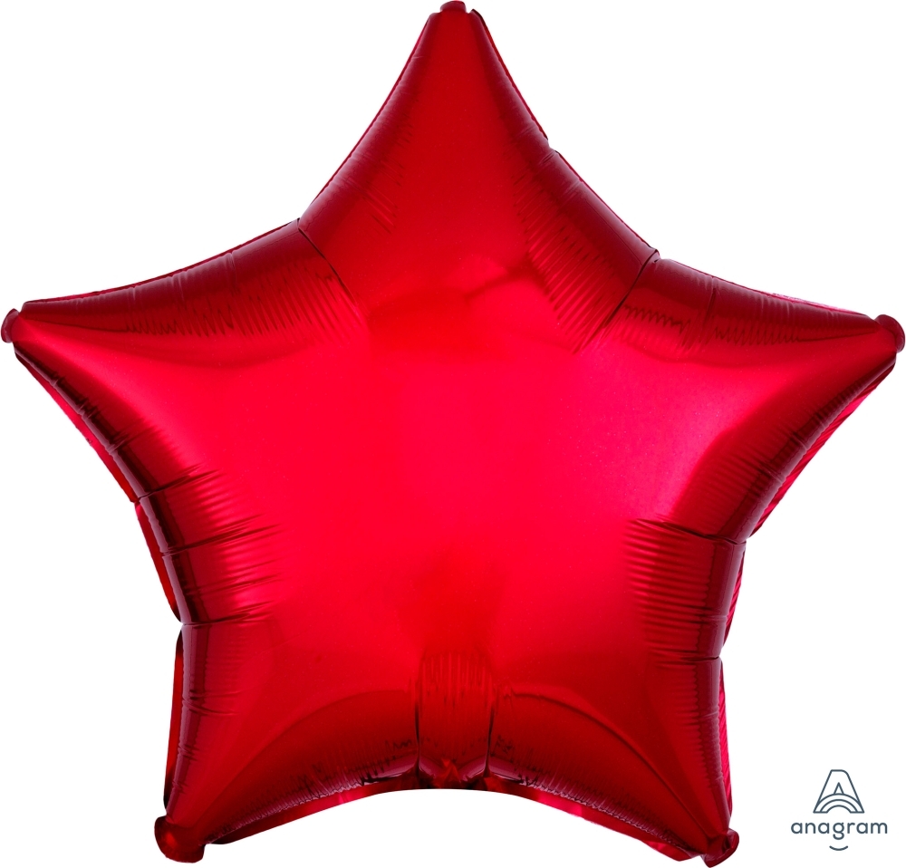 19" Foil Star - Red balloon