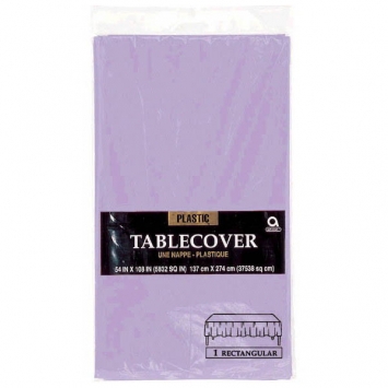 (1) Table cover Rect 54" x 108" - Lavender