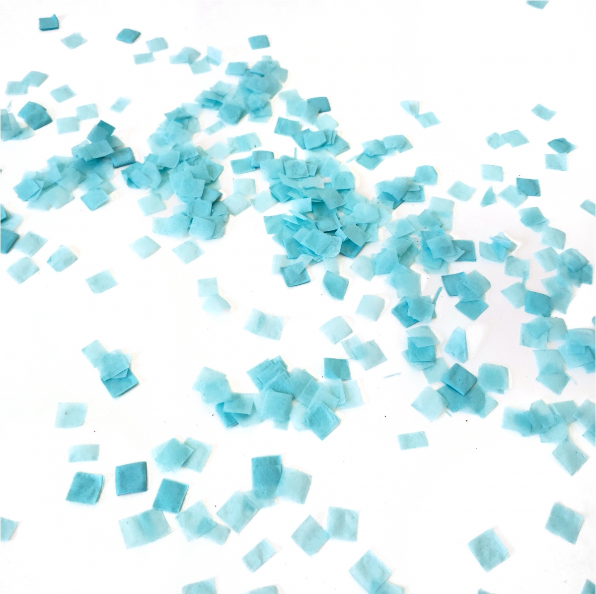 (100gr) Lt. Blue Square Tissue Paper Confetti