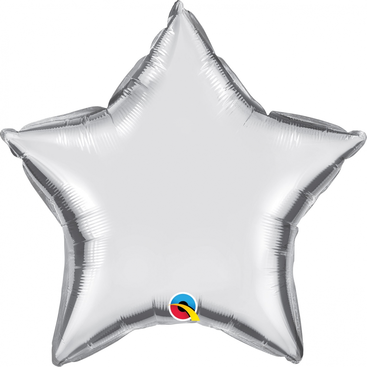 20" Foil Star Silver balloon