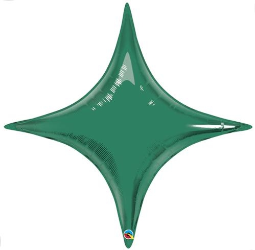 20" Starpoint - Emerald Green -air fill Airfill balloon