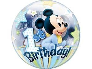 Bubble Mickey Mouse 1st Birthday Other Balloons Supplier In Canada