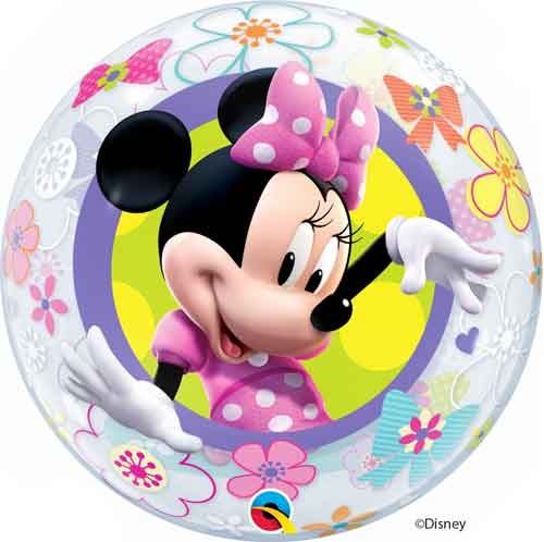 22" Bubble - Minnie Mouse Bow-tique