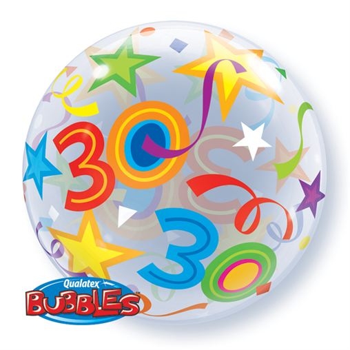 22" Bubble - 30 Brilliant Stars
