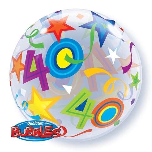 22" Bubble - 40 Brilliant Stars
