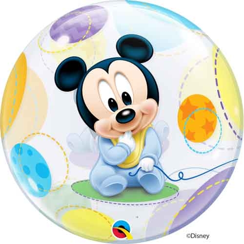 22" Bubble - Baby Mickey