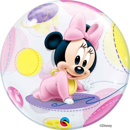 22" Bubble - Baby Minnie