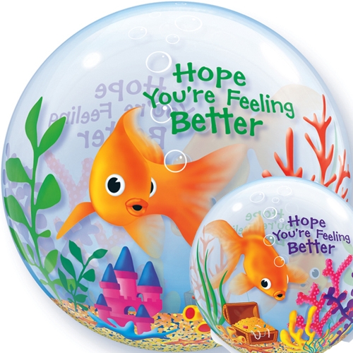 22" Bubble - Feeling Better Fish Bowl