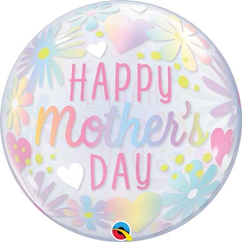 22" Bubble Mother's Day Floral Pastel