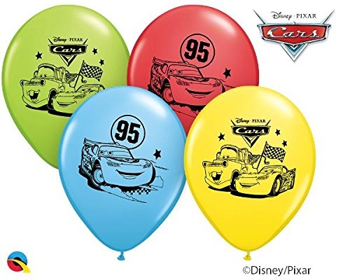 (25) 11" Disney Cars - Special Assorted balloons