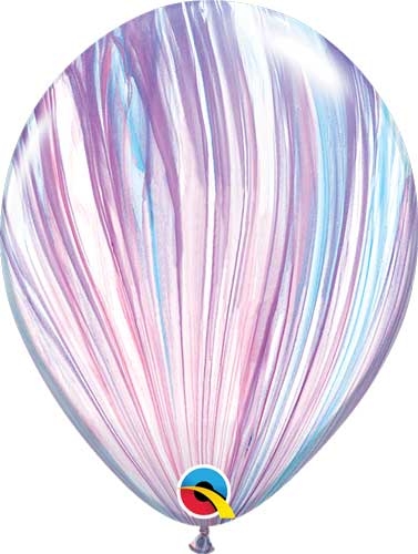 (25) 11" Fashion - Super Agate balloons