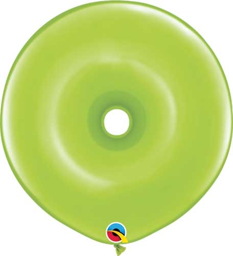 (25) 16" Donut Lime Green balloons