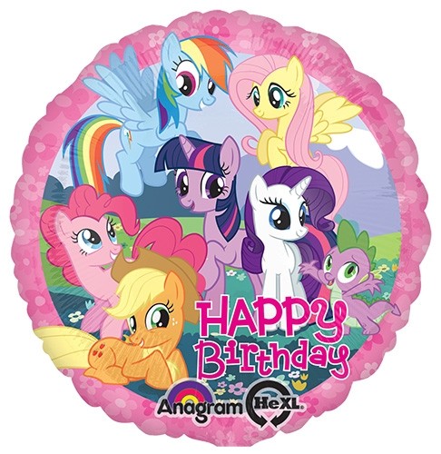 18" Birthday My Little Pony Friendship Is Magic Group balloon