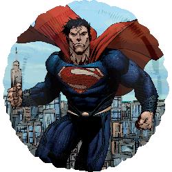 18" Foil Superman, Man of Steel balloon