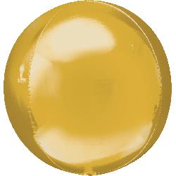 ORBZ Gold 15"x16" balloon