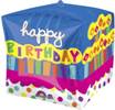 Cubez - Birthday Cake 15"x15" balloon