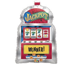 29" Slot Machine Jackpot balloon