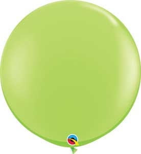 Q (2) 36" Fashion Lime Green balloons
