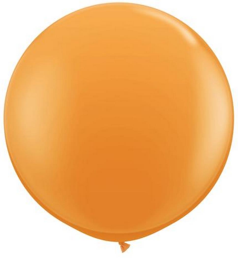 Q (2) 36" Standard Orange balloons