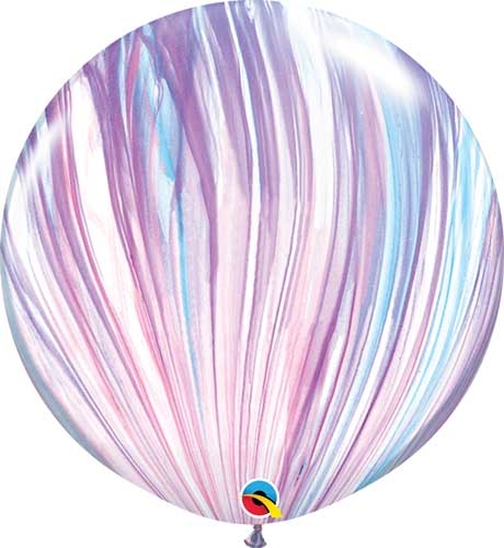 (1) - 30" Round Fashion Super Agate balloon