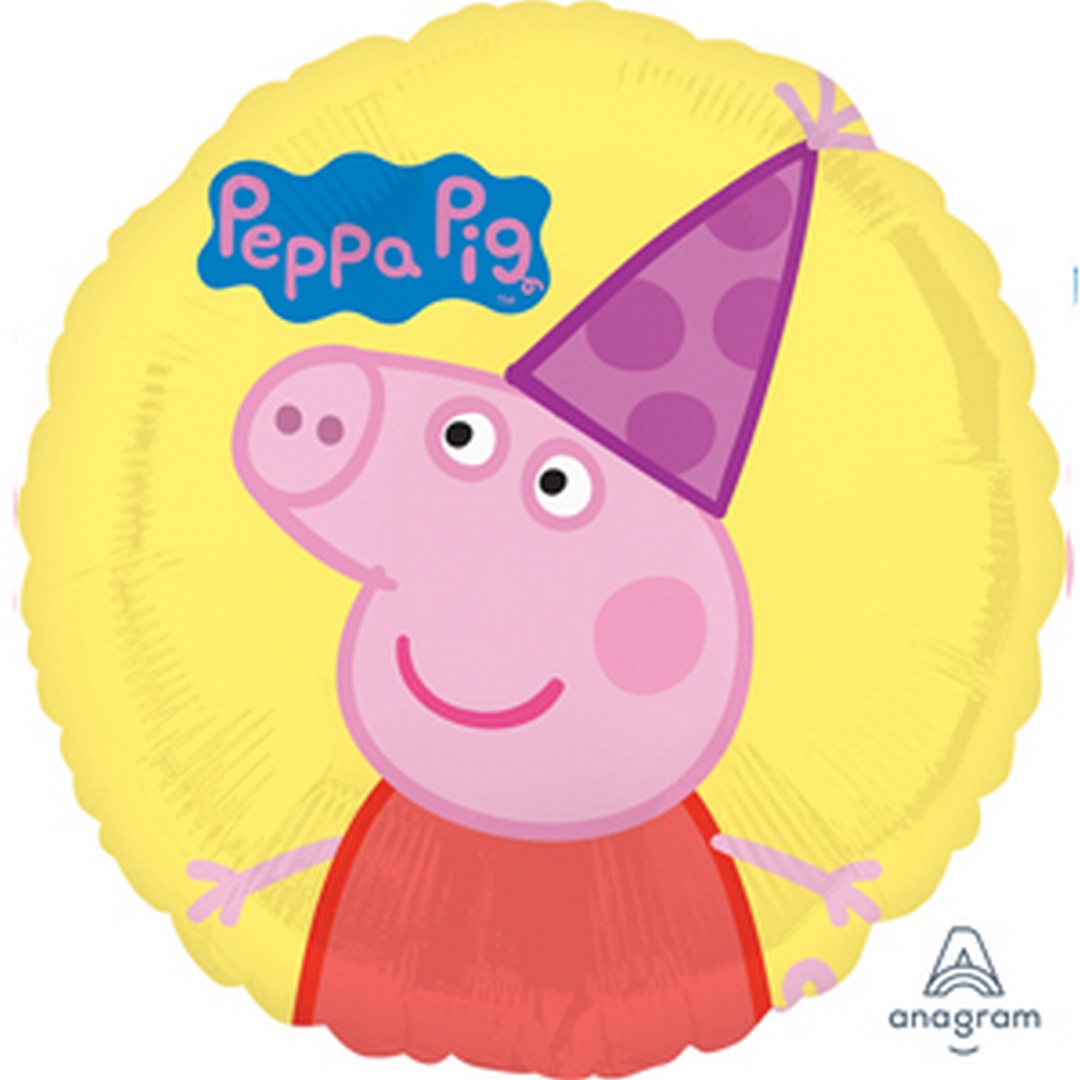 18" Foil - Peppa Pig balloon