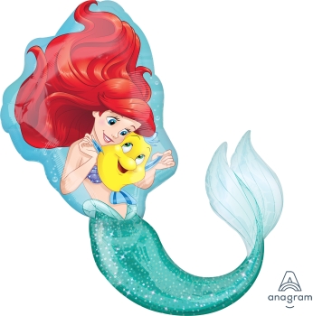 Shape - Disney Princess Ariel 28"x34" - Packed balloon